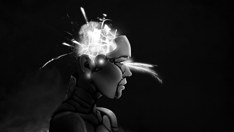 Robotic Head Explosion