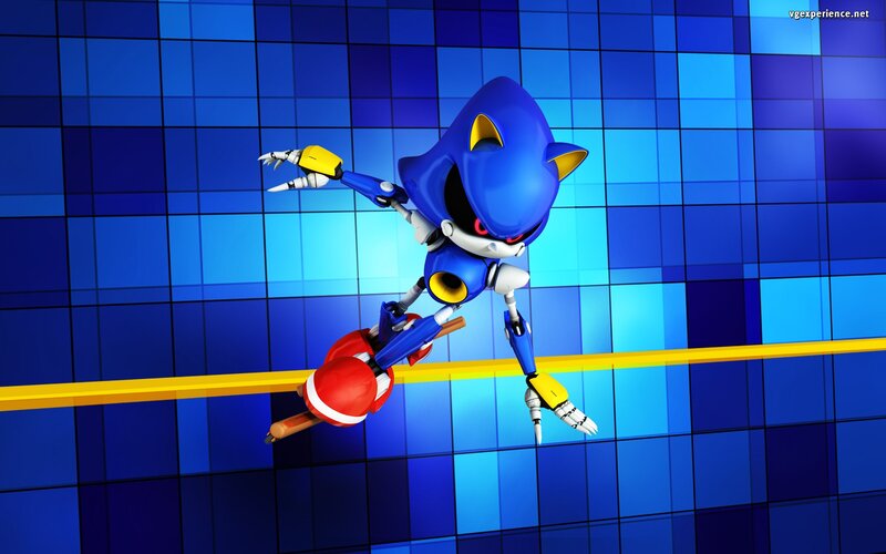 Robotic Hedgehog Character — Blue, Dynamic