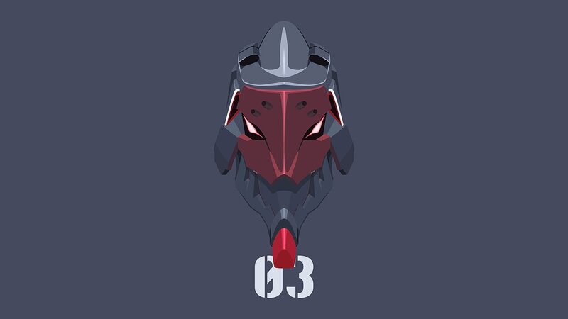 Robotic Helmet — Gray, Dramatic