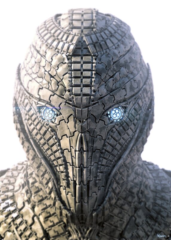 Robotic Helmet Head