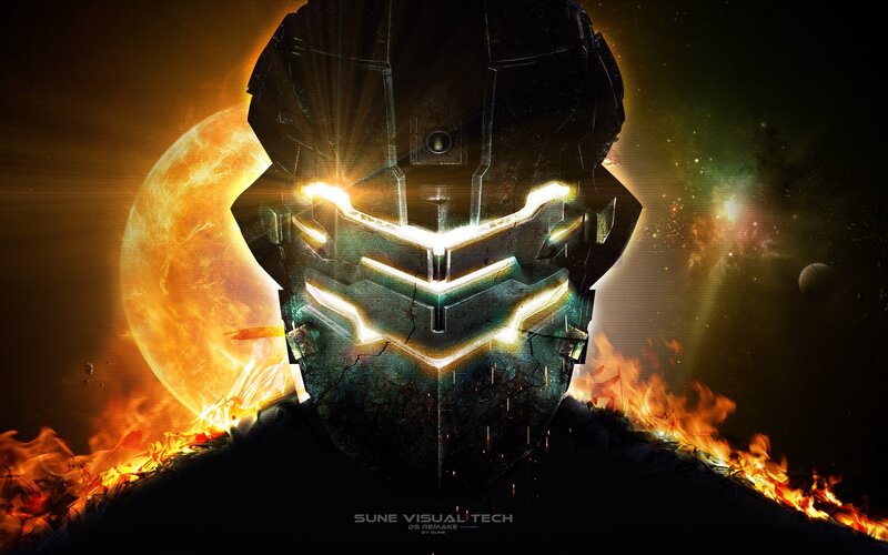 Robotic Helmet in Flames