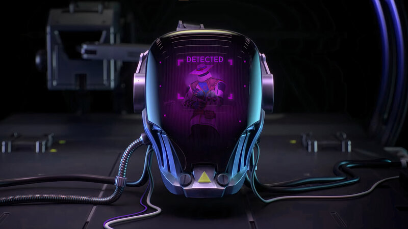 Robotic Helmet with Display