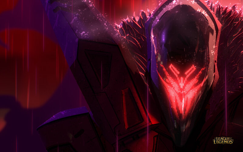 Robotic Helmet with Red Lights
