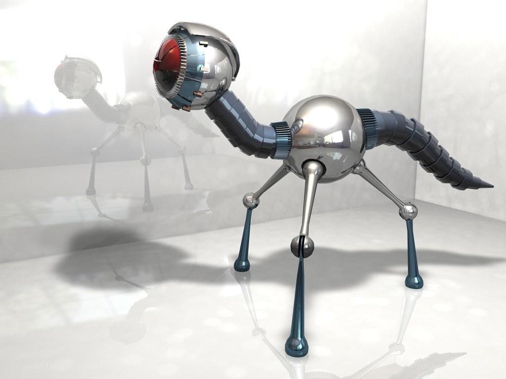 robotic insect creature