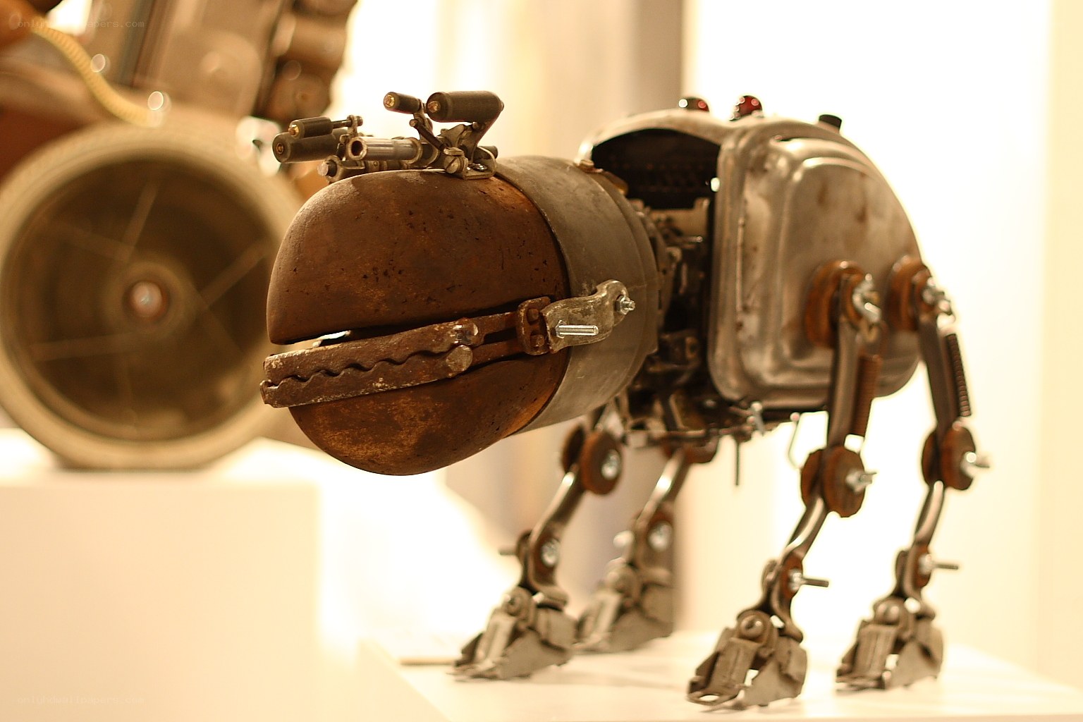 robotic insect sculpture