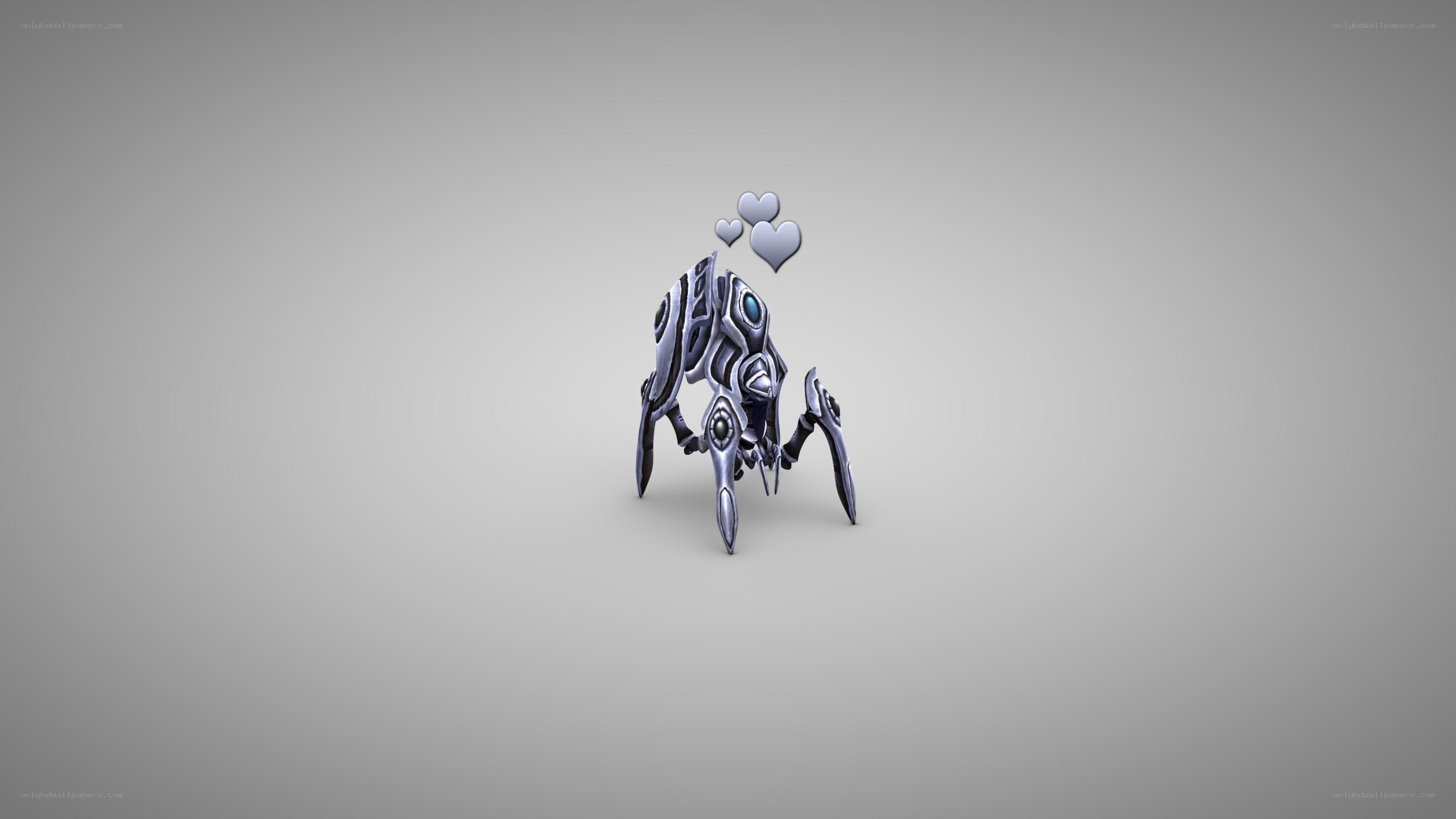 robotic insect with hearts