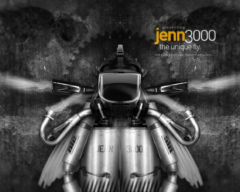 Robotic Insect with Jet Engines