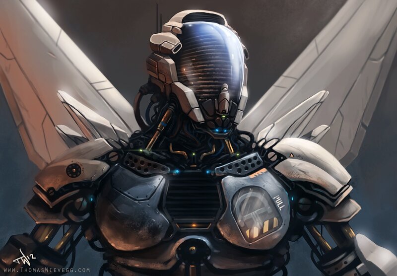 Robotic Insectoid Soldier