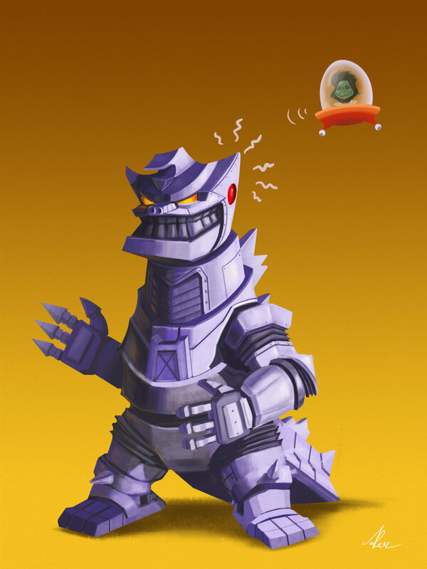 Robotic Kaiju Monster