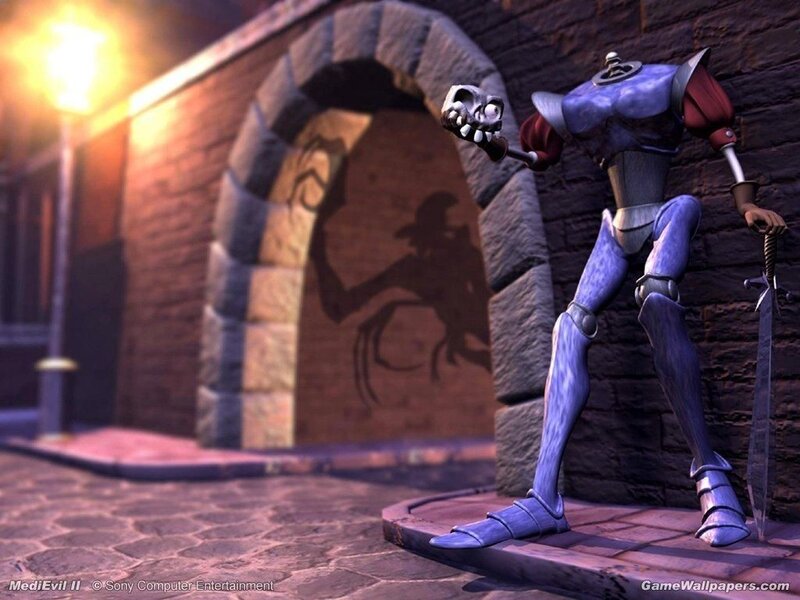 Robotic Knight Holding Skull