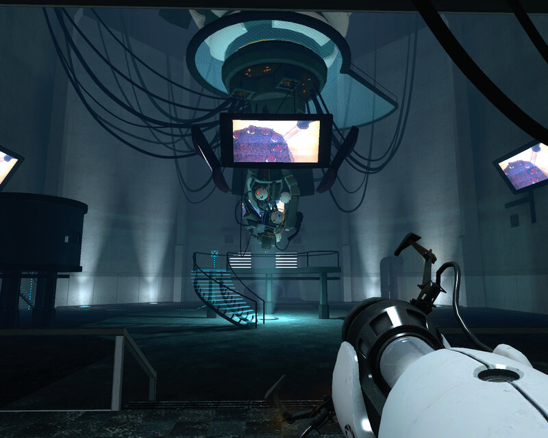 robotic lab with monitors