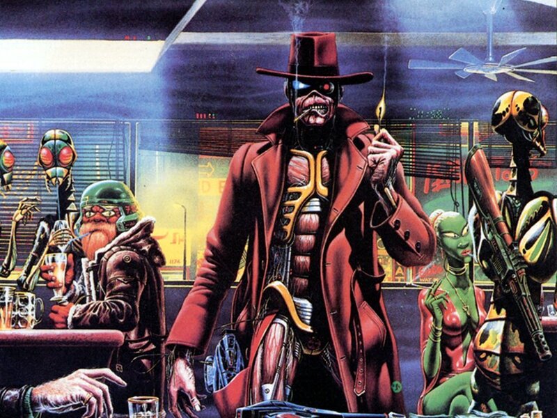 Robotic Man in Trench Coat