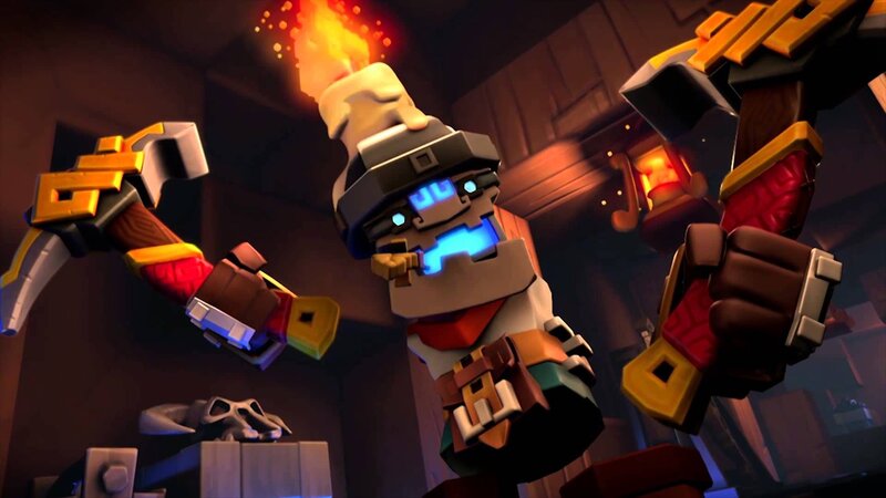 Robotic Miner Character