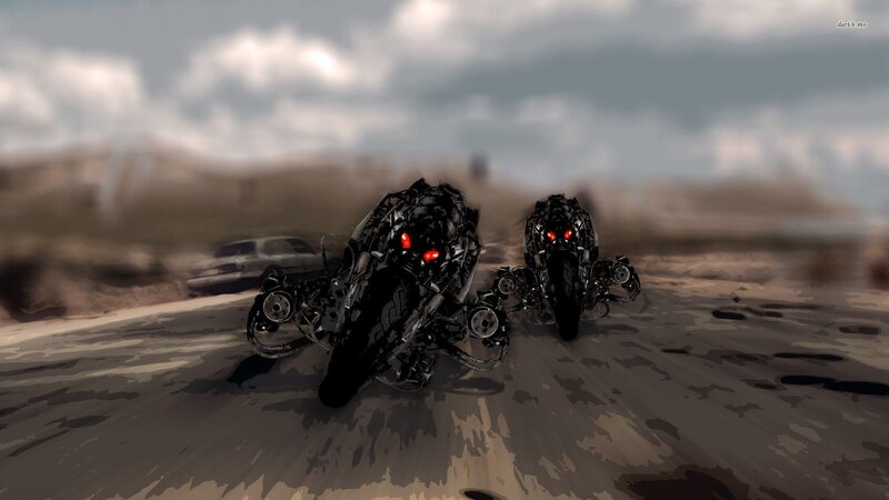 Robotic Motorcycles — Gray