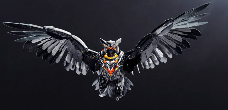 Robotic Owl with Wings