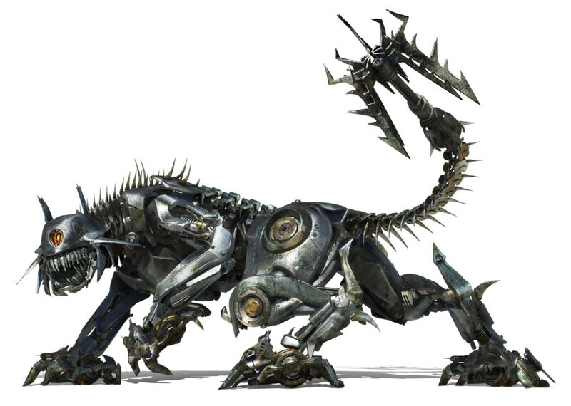 robotic panther creature