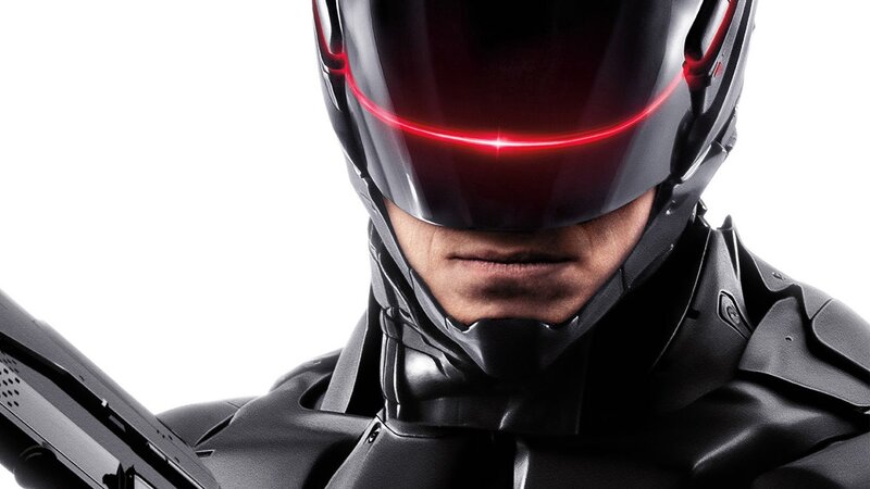Robotic Police Officer — Black, Dramatic, Photograph, Helmet