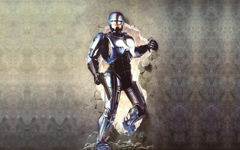 Robotic Police Officer — Gray