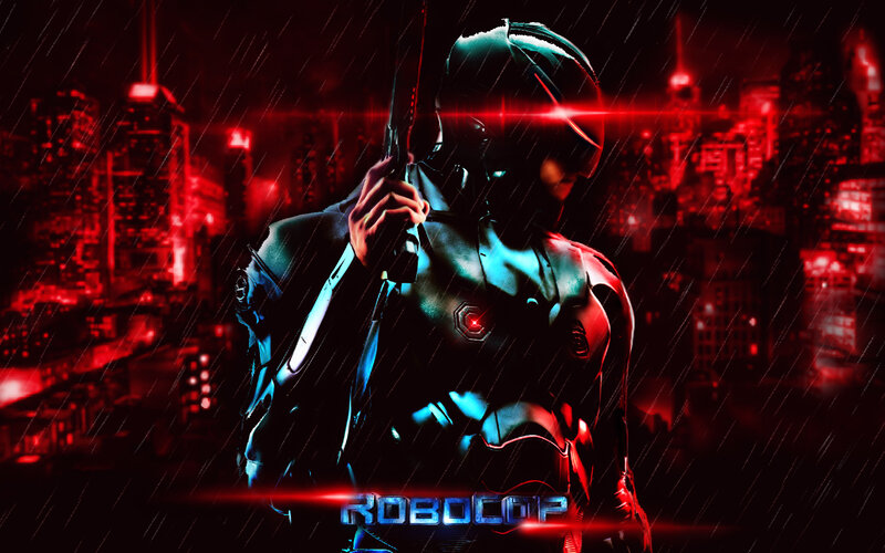 Robotic Police Officer — Red