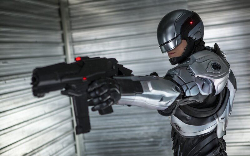 Robotic Police Officer — Silver