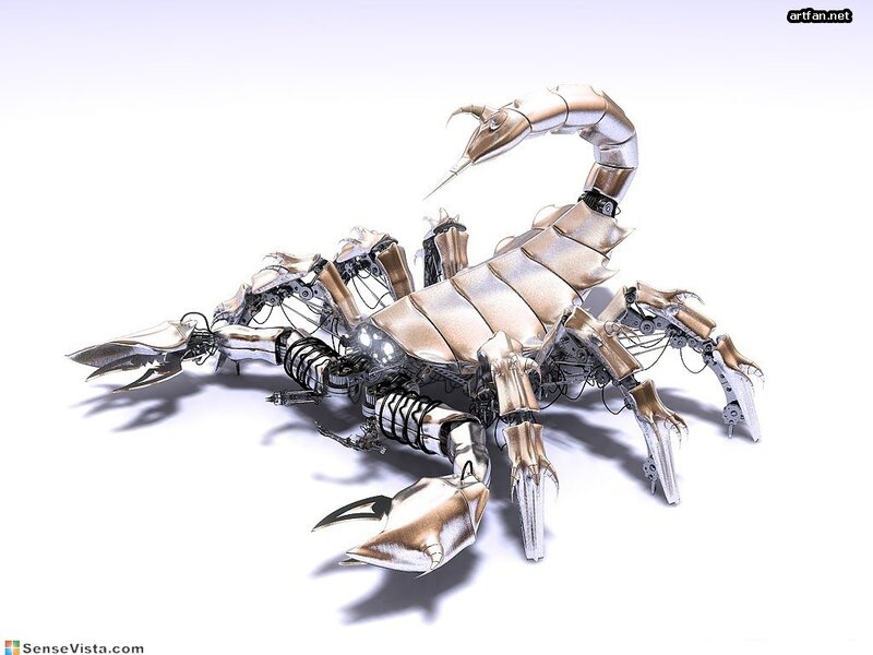 robotic scorpion design