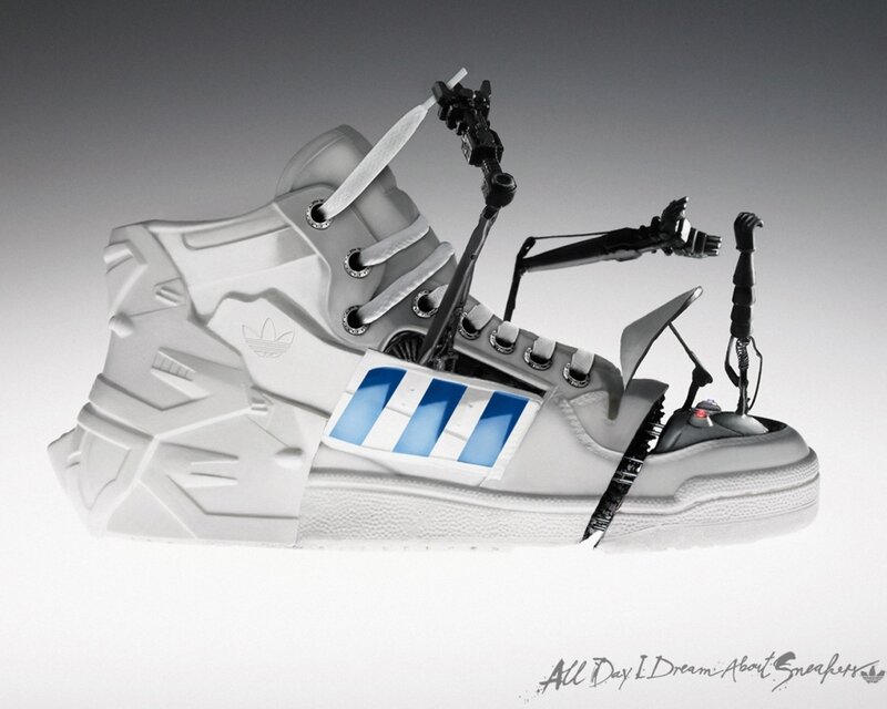 robotic sneaker concept