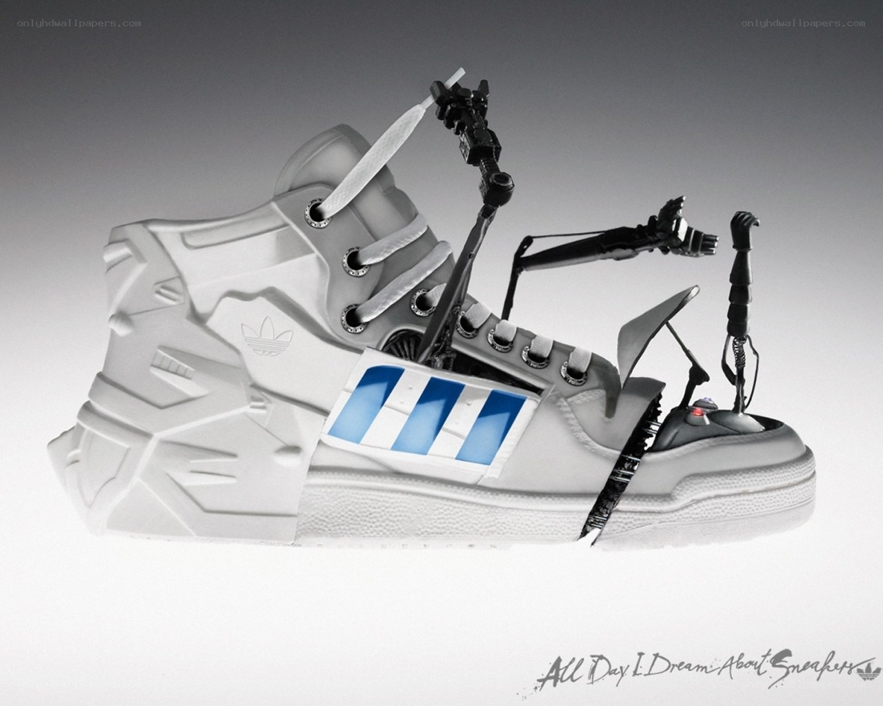 robotic sneaker concept