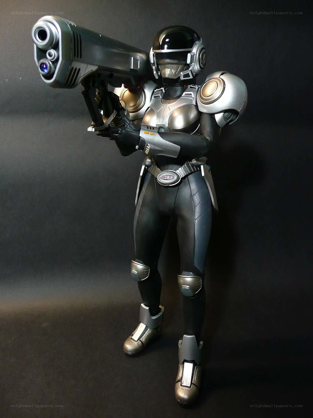 robotic soldier action figure