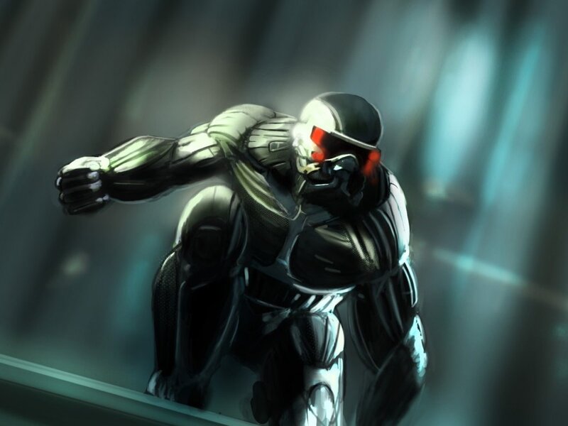Robotic Soldier in Armor