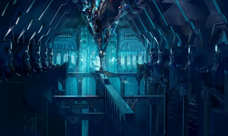Robotic Soldiers in Hall