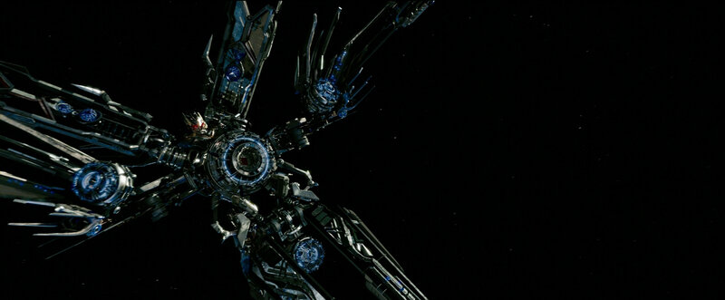 robotic spacecraft in space