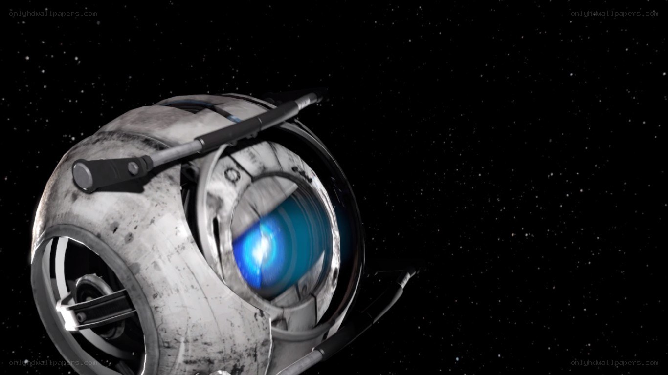 robotic sphere in space