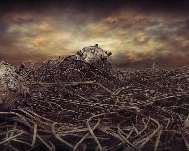 Robotic Spheres in Debris