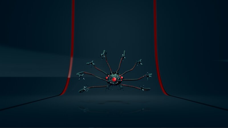 Robotic Spider Drone