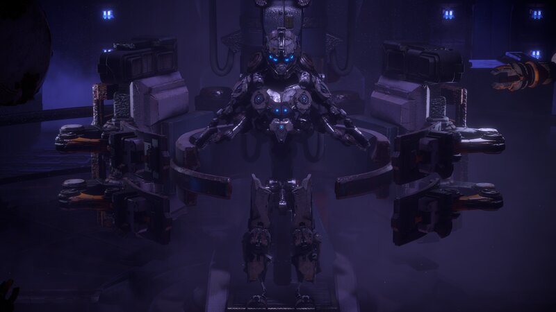 Robotic Suit in Chamber