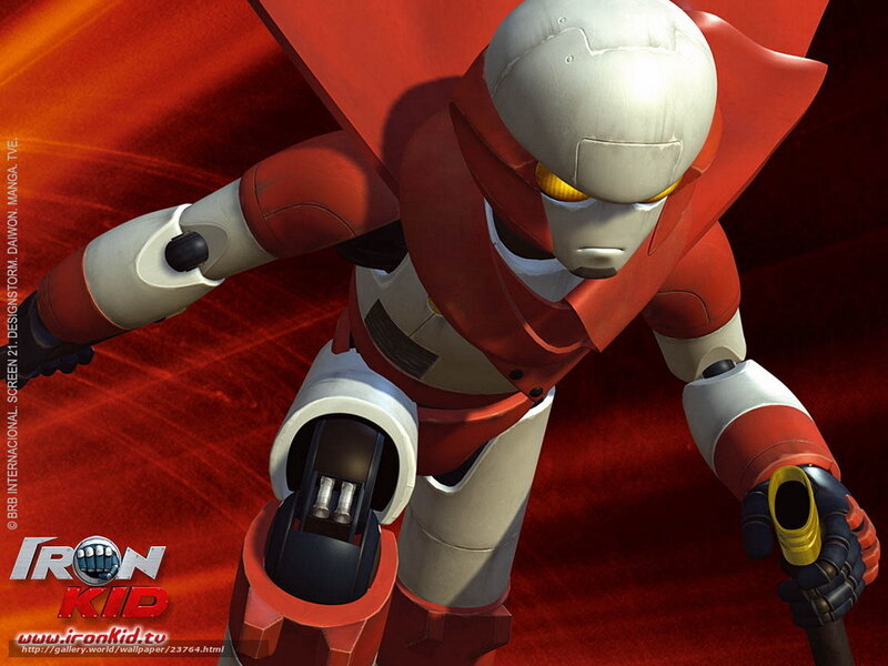 Robotic Superhero Character