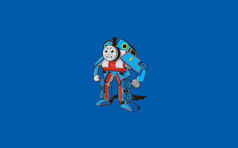 Robotic Thomas the Tank Engine