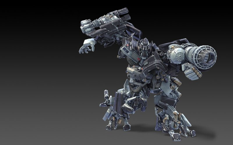 Robotic Transformer Figure — Gray