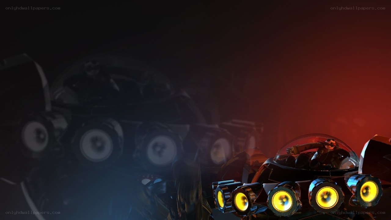 robotic vehicles in dark tunnel