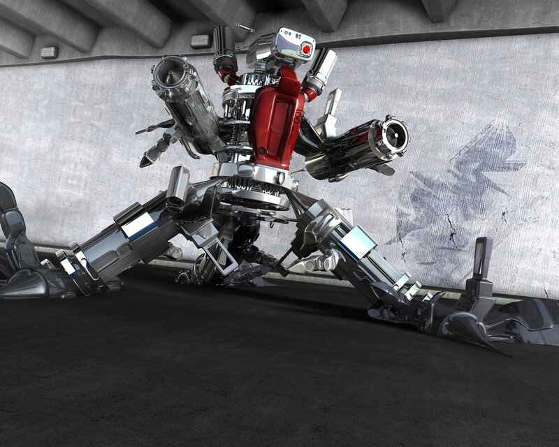 robotic war machine