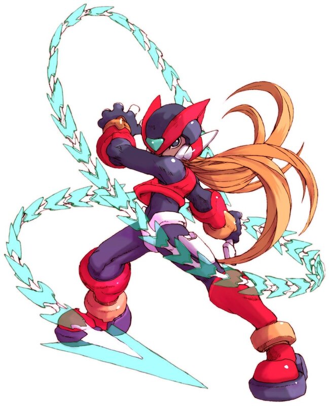 Robotic Warrior Character — Red, Dynamic