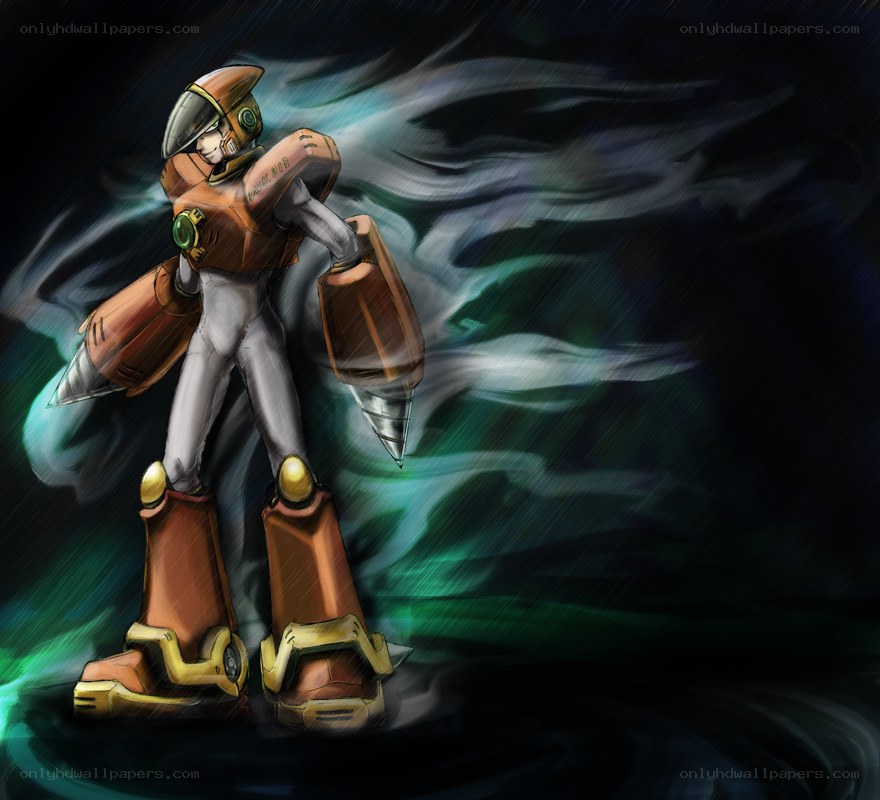 robotic warrior in motion