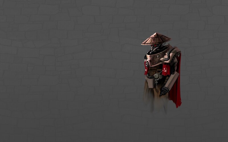 Robotic Warrior with Cape