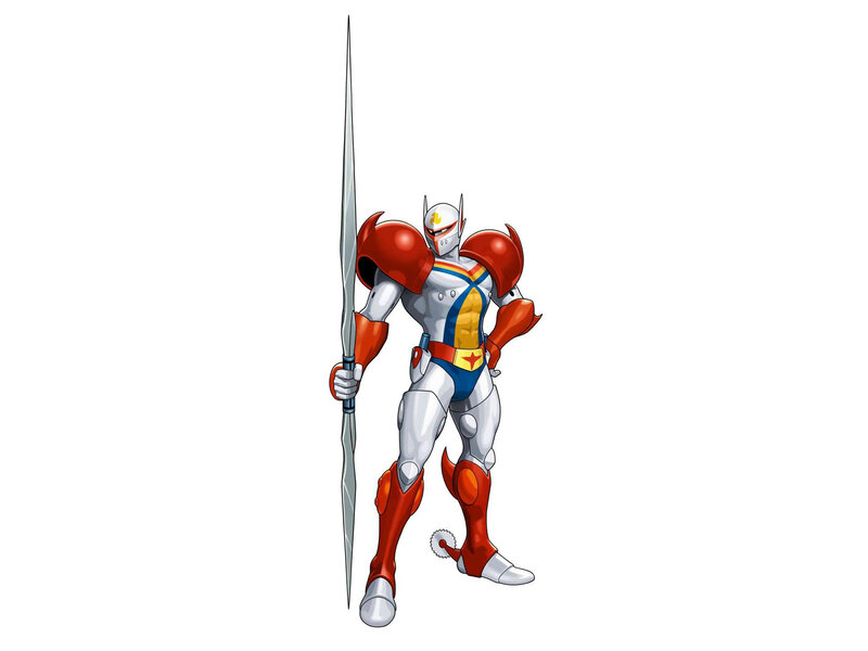 Robotic Warrior with Spear
