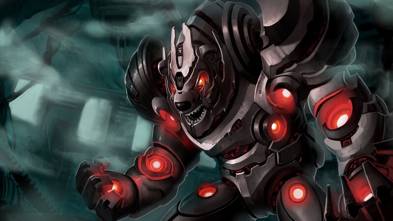 Robotic Wolf Creature