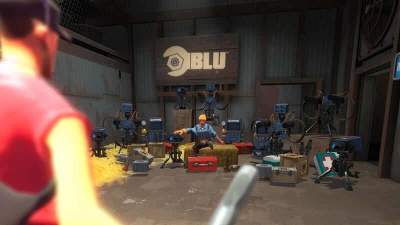 Robotic Workshop Scene