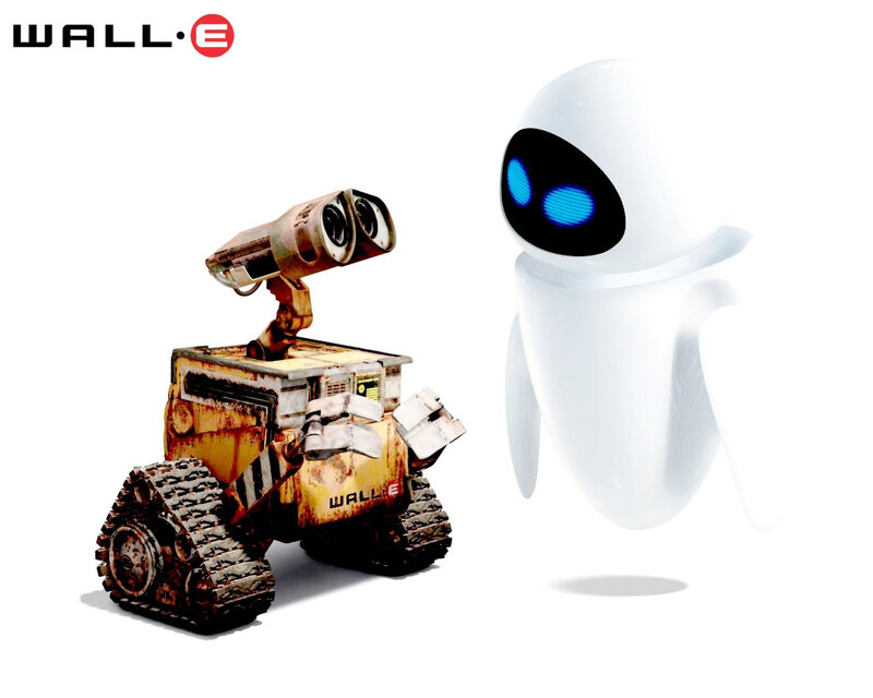 Robots from WALL·E — White