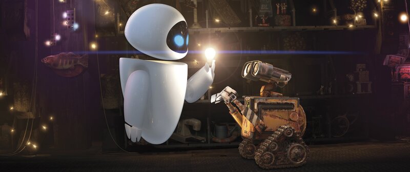 Robots Holding Light Bulb