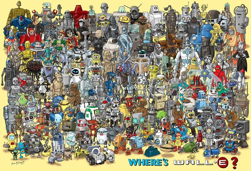 Robots in a Crowd