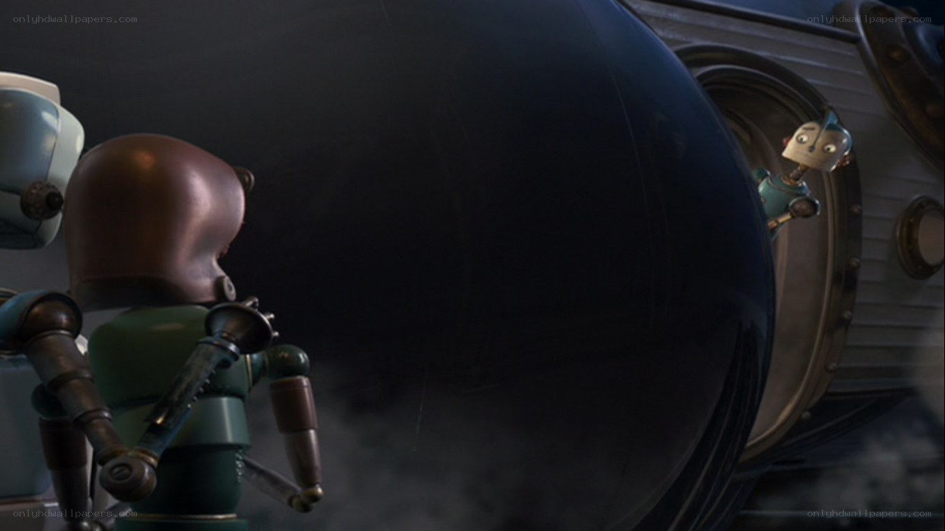 robots in a spaceship